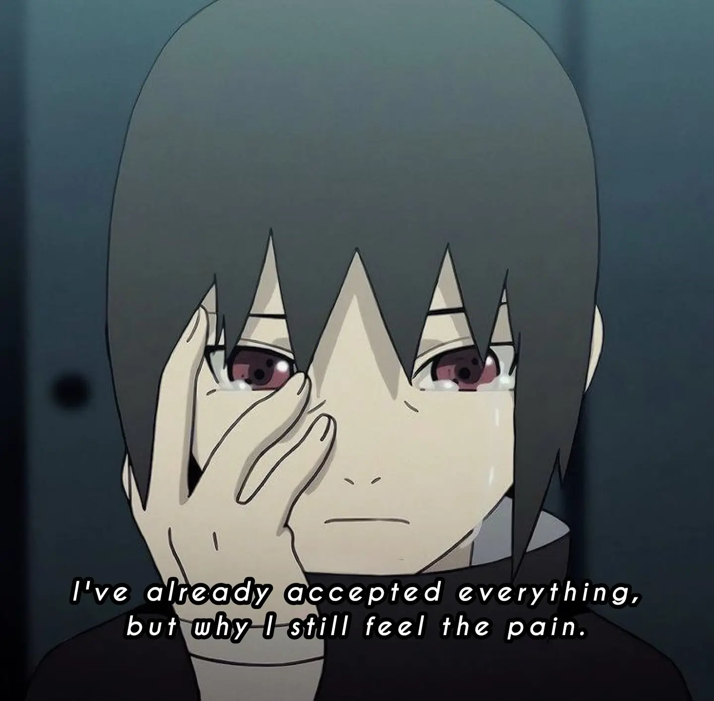 I've already accepted everything, but why I still feel the pain.
