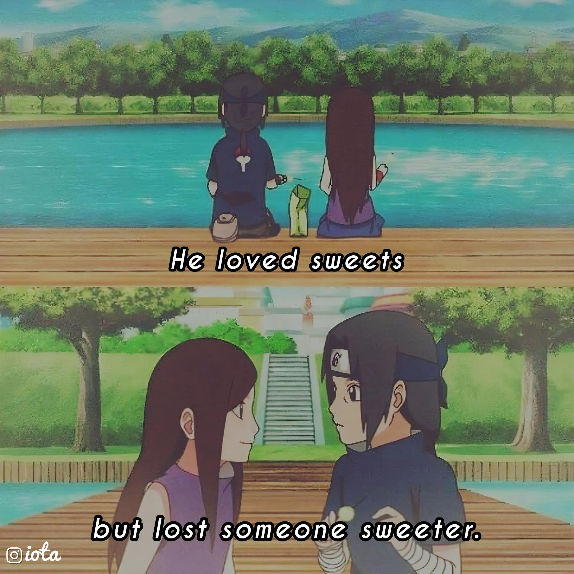 He loved sweets  but lost someone sweeter.