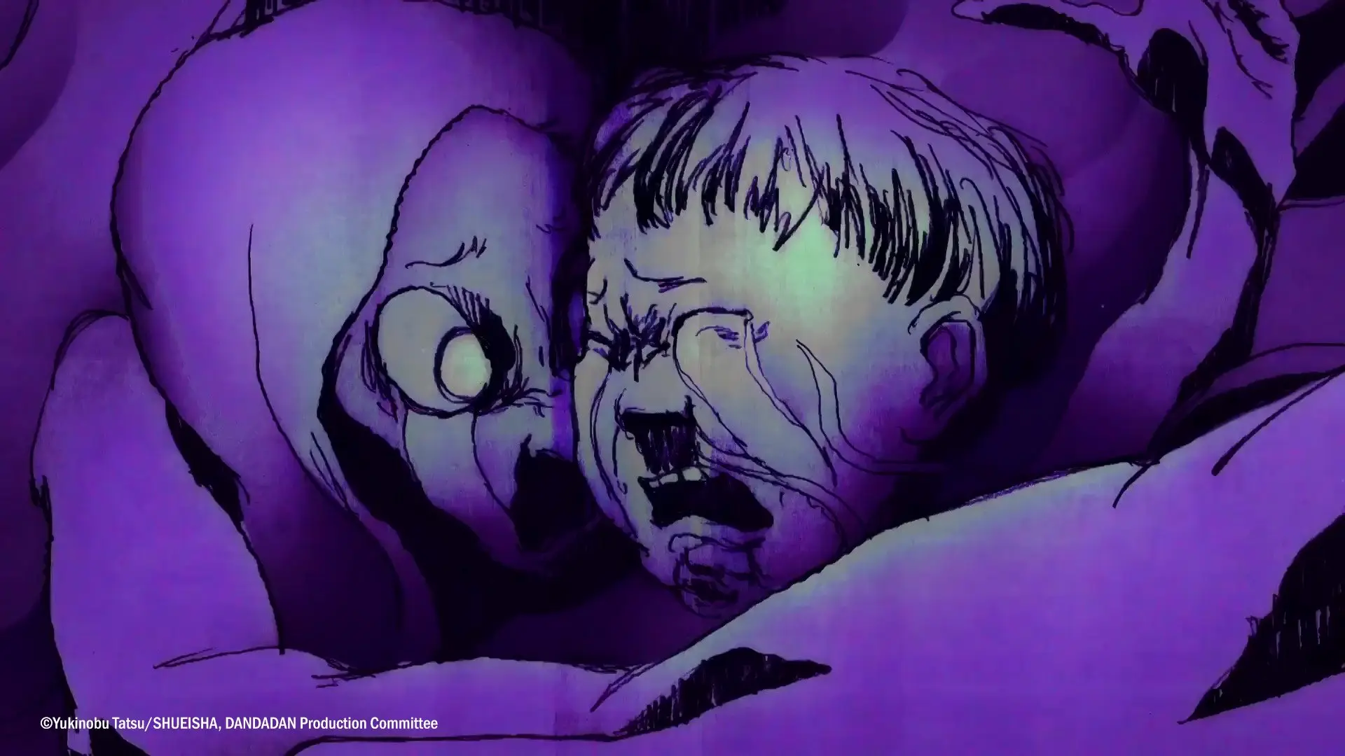 dan da dan,dan da dan anime,dandadan,dandadan anime,crunchyroll,anime,anime clip,anime moment