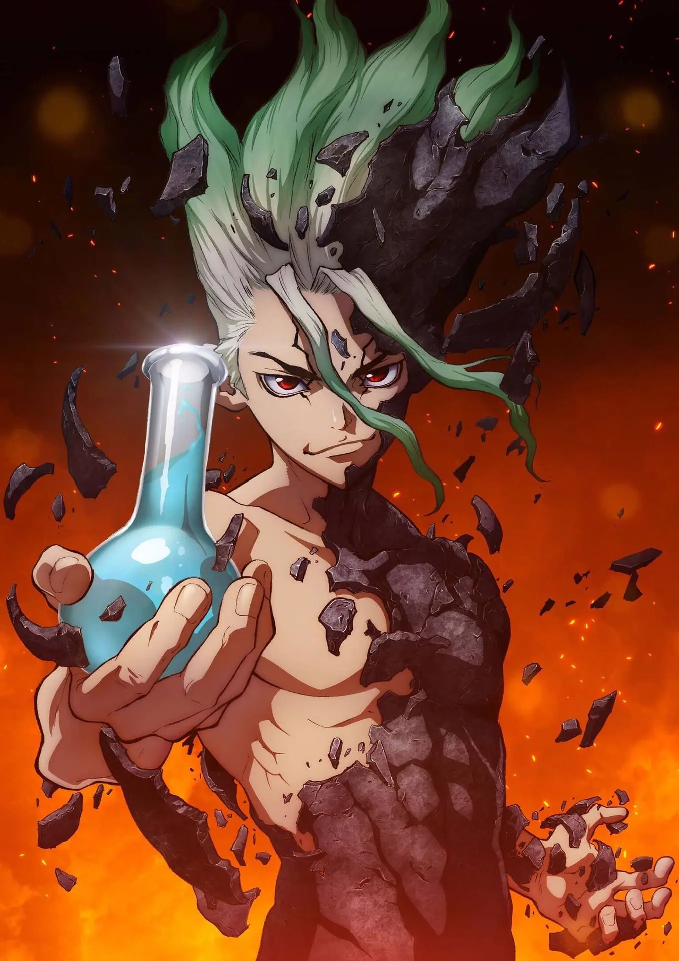 Dr. STONE: SCIENCE FUTURE Part 2 Announces July 10 Release on Crunchyroll